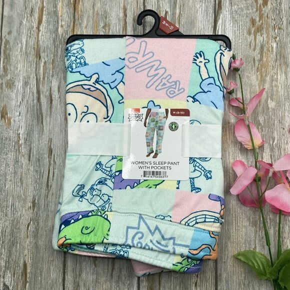 Women’s Comfy Lightweight Rugrats Sleep Lounge Pants Size M - Picture 1 of 6